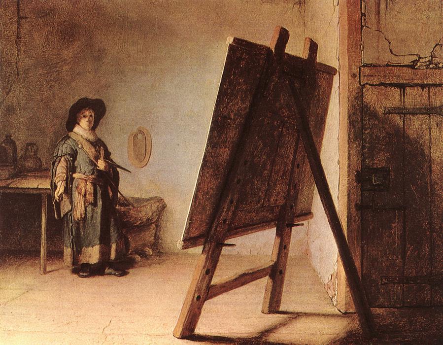 The Artist in his Studio